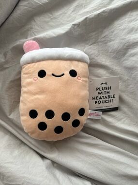 SMOKO Boba Plush w/ Heatable Pouch NWT